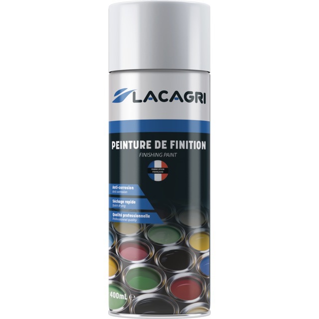 Peinture de Finition Blanc Jante Aluminium Aerosol 400ML Lacagri référence fournisseur 238414